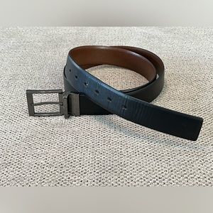 Perry Ellis‎ Vegan Leather Reversible Belt 40